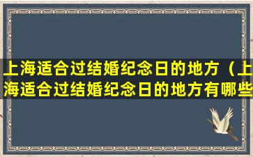 上海适合过结婚纪念日的地方（上海适合过结婚纪念日的地方有哪些）