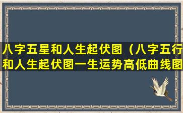 八字五星和人生起伏图（八字五行和人生起伏图一生运势高低曲线图）