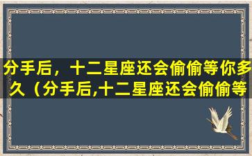 分手后，十二星座还会偷偷等你多久（分手后,十二星座还会偷偷等你多久呢）