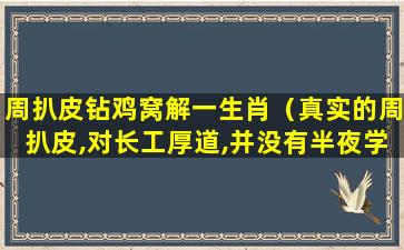 周扒皮钻鸡窝解一生肖（真实的周扒皮,对长工厚道,并没有半夜学鸡叫）