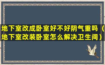 地下室改成卧室好不好阴气重吗（地下室改装卧室怎么解决卫生间）