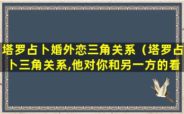 塔罗占卜婚外恋三角关系（塔罗占卜三角关系,他对你和另一方的看法）