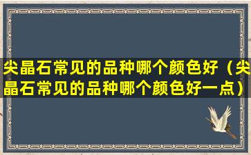 尖晶石常见的品种哪个颜色好（尖晶石常见的品种哪个颜色好一点）