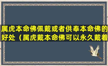 属虎本命佛佩戴或者供奉本命佛的好处（属虎戴本命佛可以永久戴着吗）