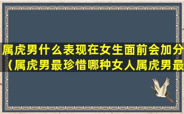 属虎男什么表现在女生面前会加分（属虎男最珍惜哪种女人属虎男最想娶的生肖女）