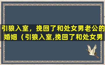 引狼入室，挽回了和处女男老公的婚姻（引狼入室,挽回了和处女男老公的婚姻）