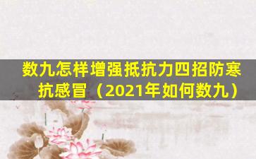 数九怎样增强抵抗力四招防寒抗感冒（2021年如何数九）