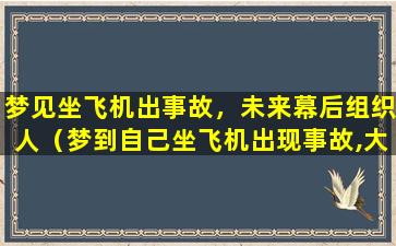 梦见坐飞机出事故，未来幕后组织人（梦到自己坐飞机出现事故,大难不死）