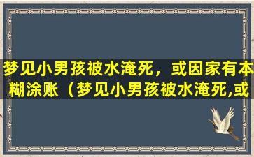 梦见小男孩被水淹死，或因家有本糊涂账（梦见小男孩被水淹死,或因家有本糊涂账）