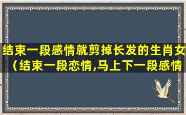 结束一段感情就剪掉长发的生肖女（结束一段恋情,马上下一段感情的人）