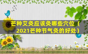 芒种艾灸应该灸哪些穴位（2021芒种节气灸的好处）