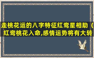 走桃花运的八字特征红鸾星相助（红鸾桃花入命,感情运势将有大转变）