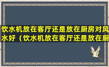 饮水机放在客厅还是放在厨房对风水好（饮水机放在客厅还是放在厨房对风水好些）